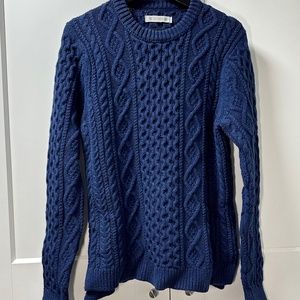 Outerknown Wool Fisherman Sweater